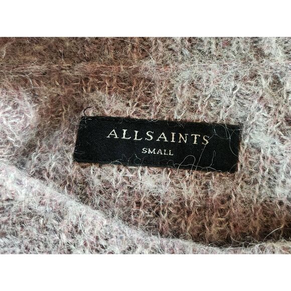 Allsaints Jaz Crew Alpaca Blend Sweater Size Small - Picture 5 of 6